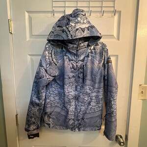 Roxy Women's Frozen Flow Ski Snowboard Jacket Size Medium Winter Parka